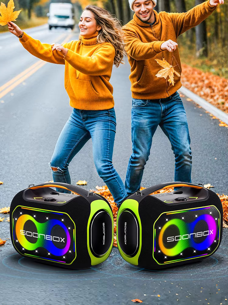 Soonbox S6300MAX Wireless Speaker 200W with Tripod Waterproof Soonbox S6300MAX Wireless Speaker 200W with Tripod Waterproof